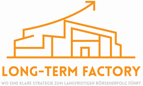 Long-Term Factory Logo Slogan grau